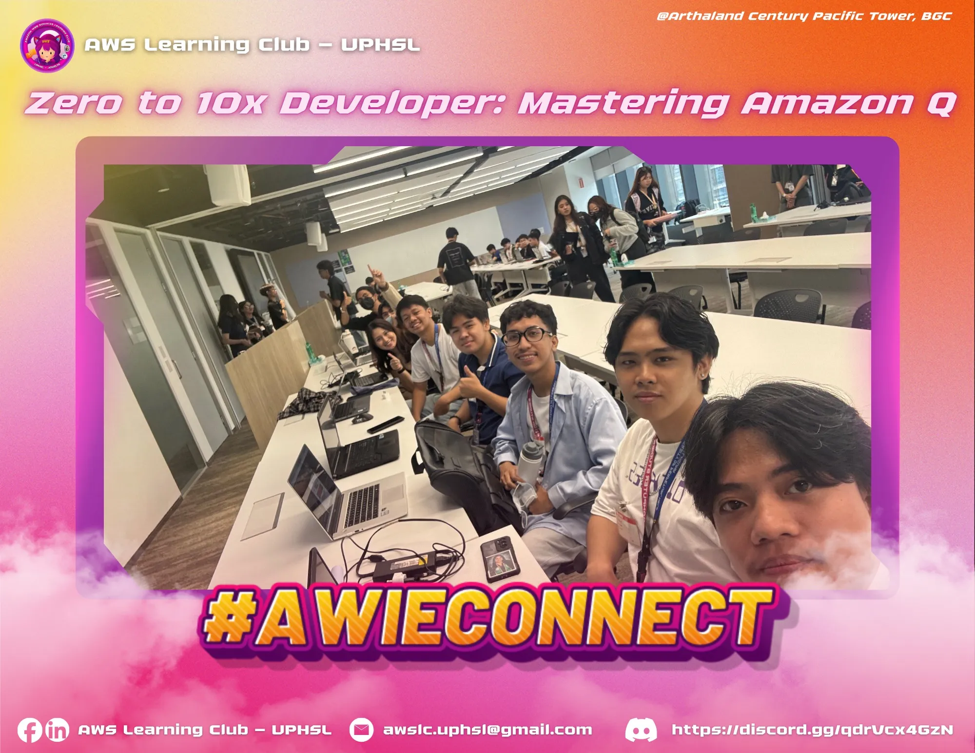 Event Image of AWS Learning Club - UPHSL