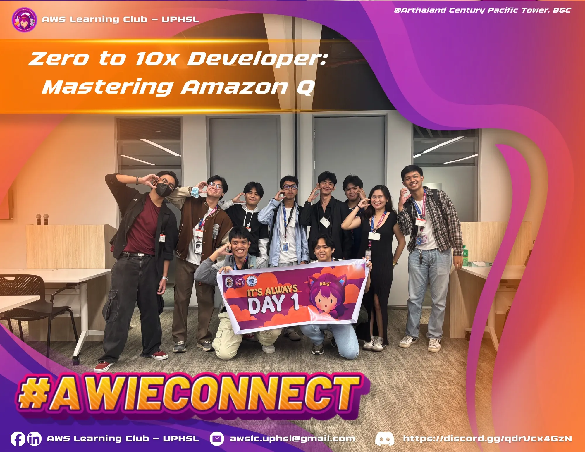 Event Image of AWS Learning Club - UPHSL
